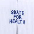 Load image into Gallery viewer, Polar Skate For Health Socks White
