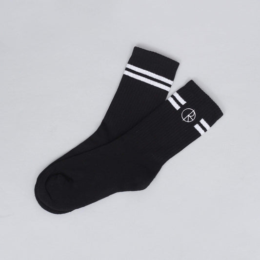 Polar Stroke Logo Socks Black