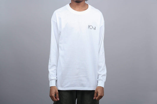 Polar 69 Fill Logo Longsleeve T-Shirt White