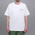 Load image into Gallery viewer, Polar Fill Logo T-Shirt White / Blue (old)
