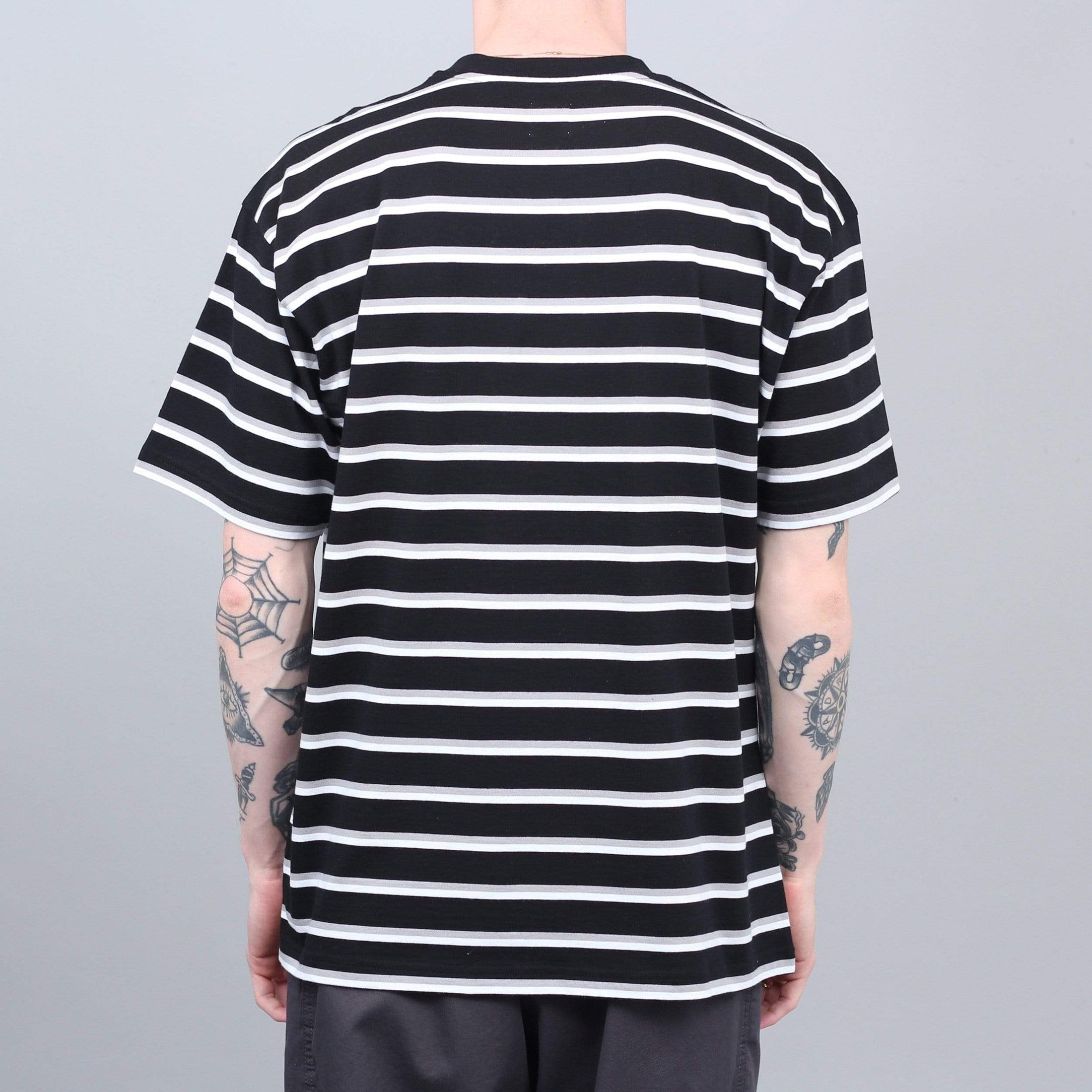 Polar Stripe Pocket T-Shirt Black
