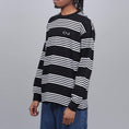 Load image into Gallery viewer, Polar Striped Longsleeve T-Shirt Black
