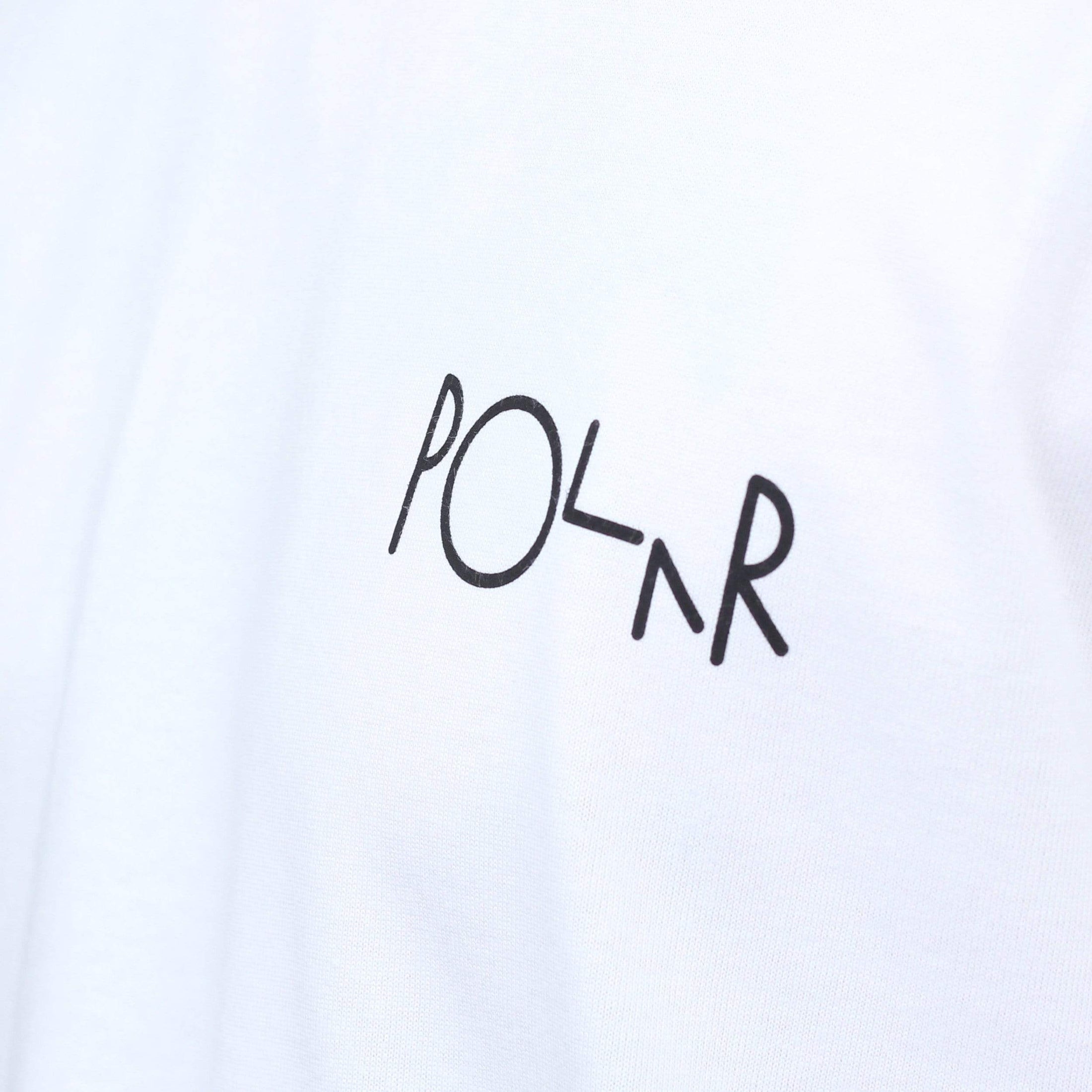 Polar TK Fill Logo Longsleeve T-Shirt White