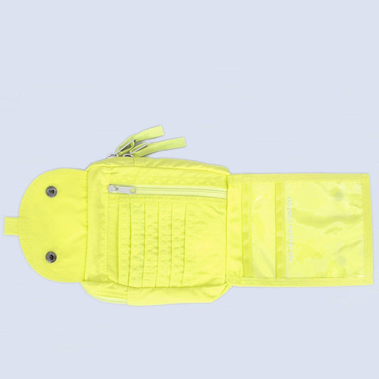 Pop Trading Passport Pouch Electric Yellow