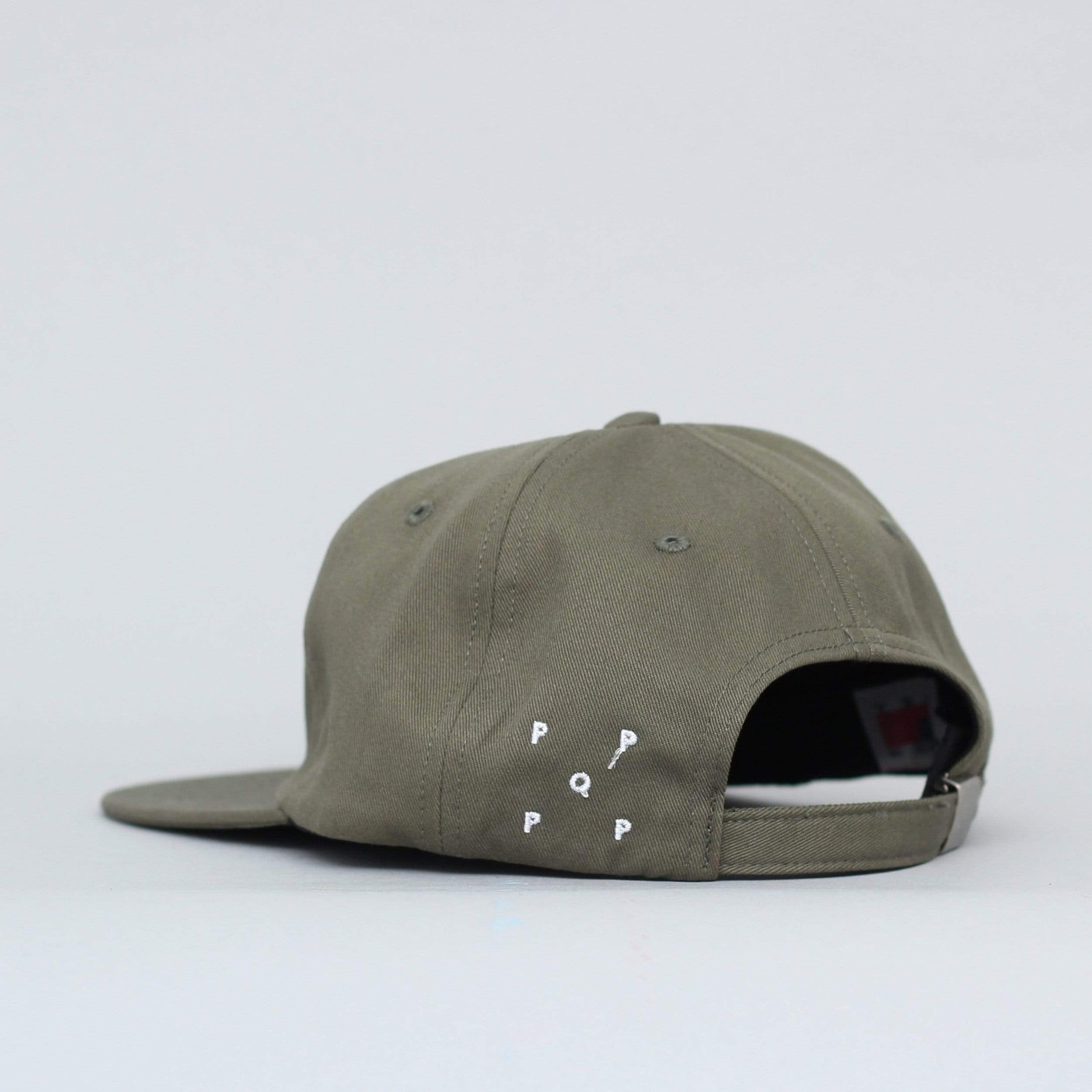 Pop Trading Arch 6 Panel Cap Olive