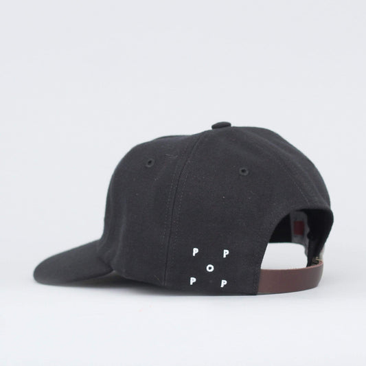 Pop Trading O 6 Panel Cap Black / White