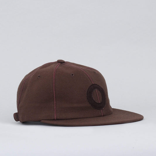 Pop Trading O 6 Panel Cap Brown / Brown