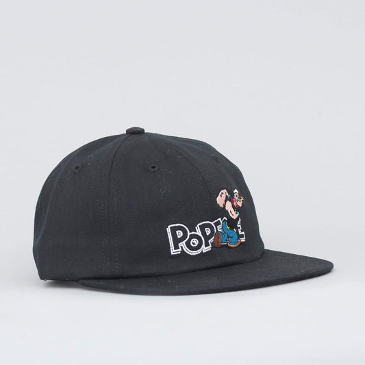 Pop Trading Pop Eye 6 Panel Cap Black