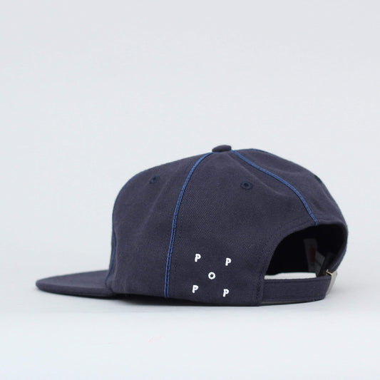 Pop Trading Royal O 6 Panel Cap Navy