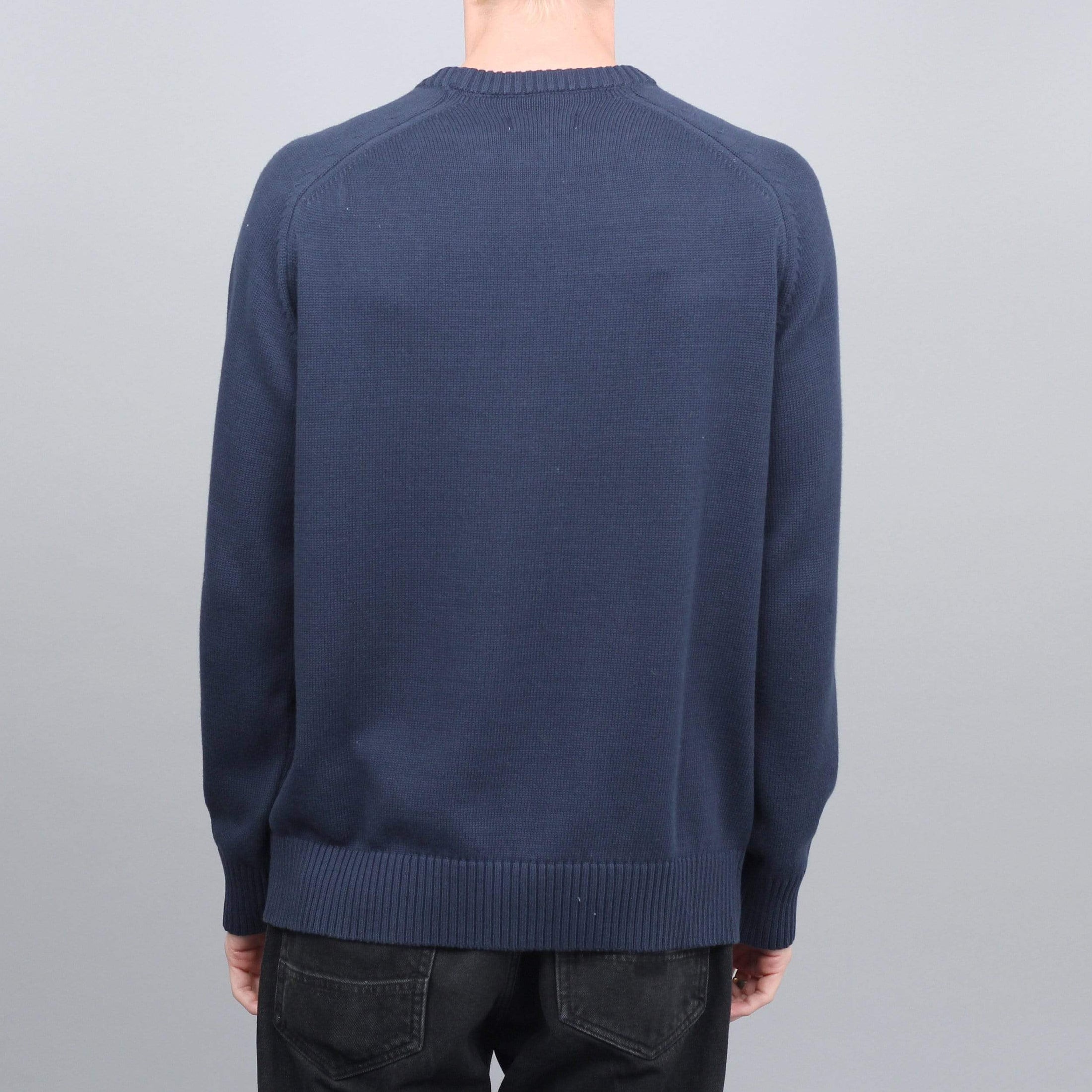 Pop Trading Pop Eye Knit Crew Navy