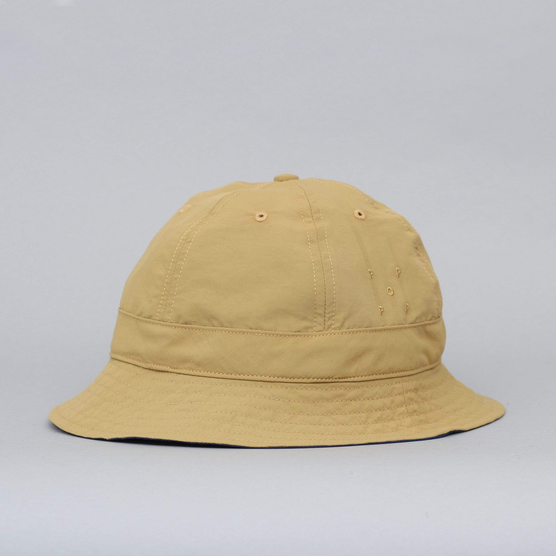 Pop Trading Bell Reversible Bucket Hat Khaki / Navy
