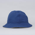 Load image into Gallery viewer, Pop Trading Bell Reversible Bucket Hat Khaki / Navy
