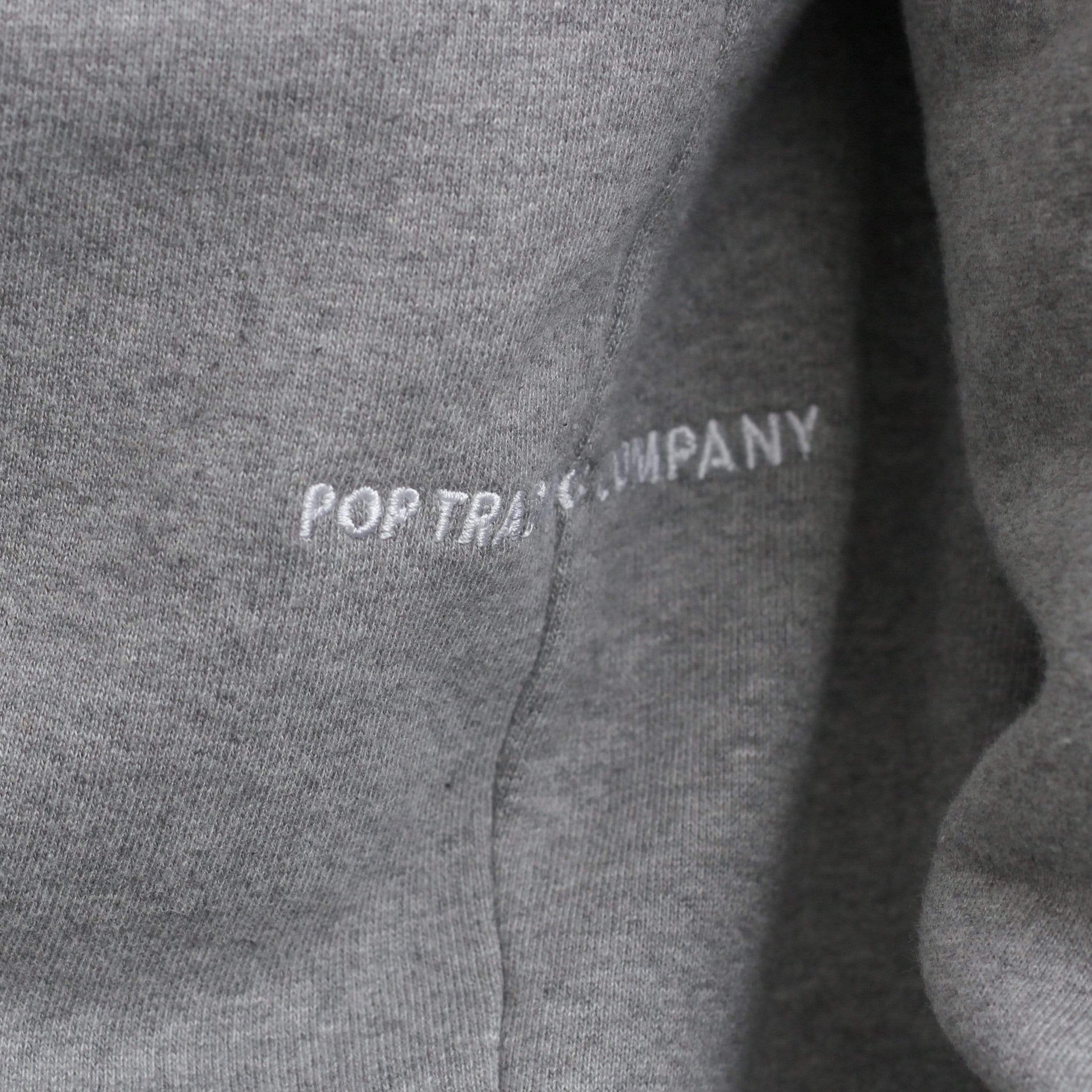 Pop Trading Pop Eye Hood Heather Grey