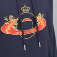Load image into Gallery viewer, Pop Trading Royal O Hood Navy
