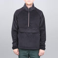 Load image into Gallery viewer, Pop Trading DRS Half Zip Jacket Black Cord
