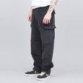 Load image into Gallery viewer, Pop Trading Cargo Pants Black Cord
