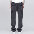 Load image into Gallery viewer, Pop Trading Cargo Pants Black Cord

