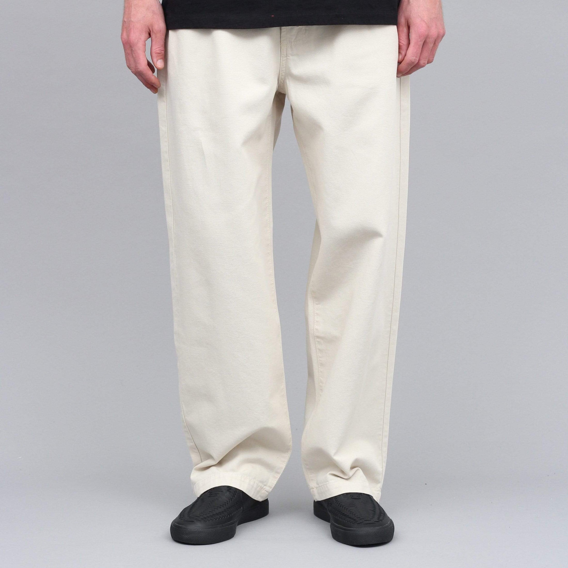 Pop Trading DRS Pants Off White Canvas