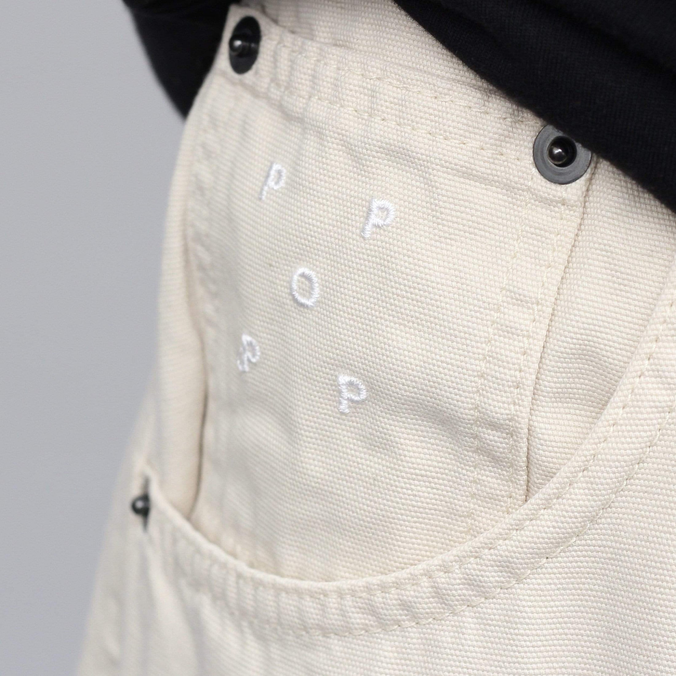 Pop Trading DRS Pants Off White Canvas