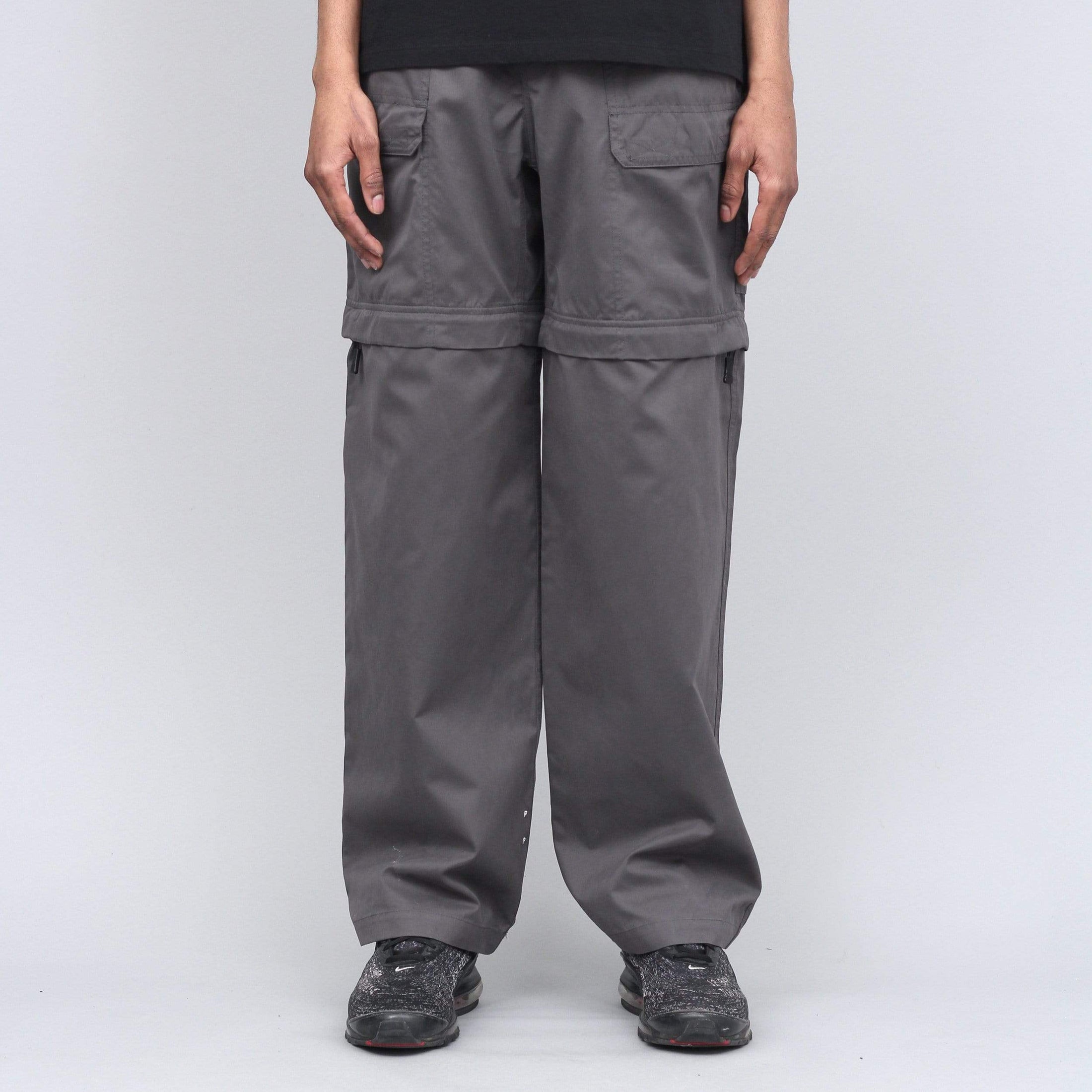 Pop Trading Zip Off Pants Charcoal