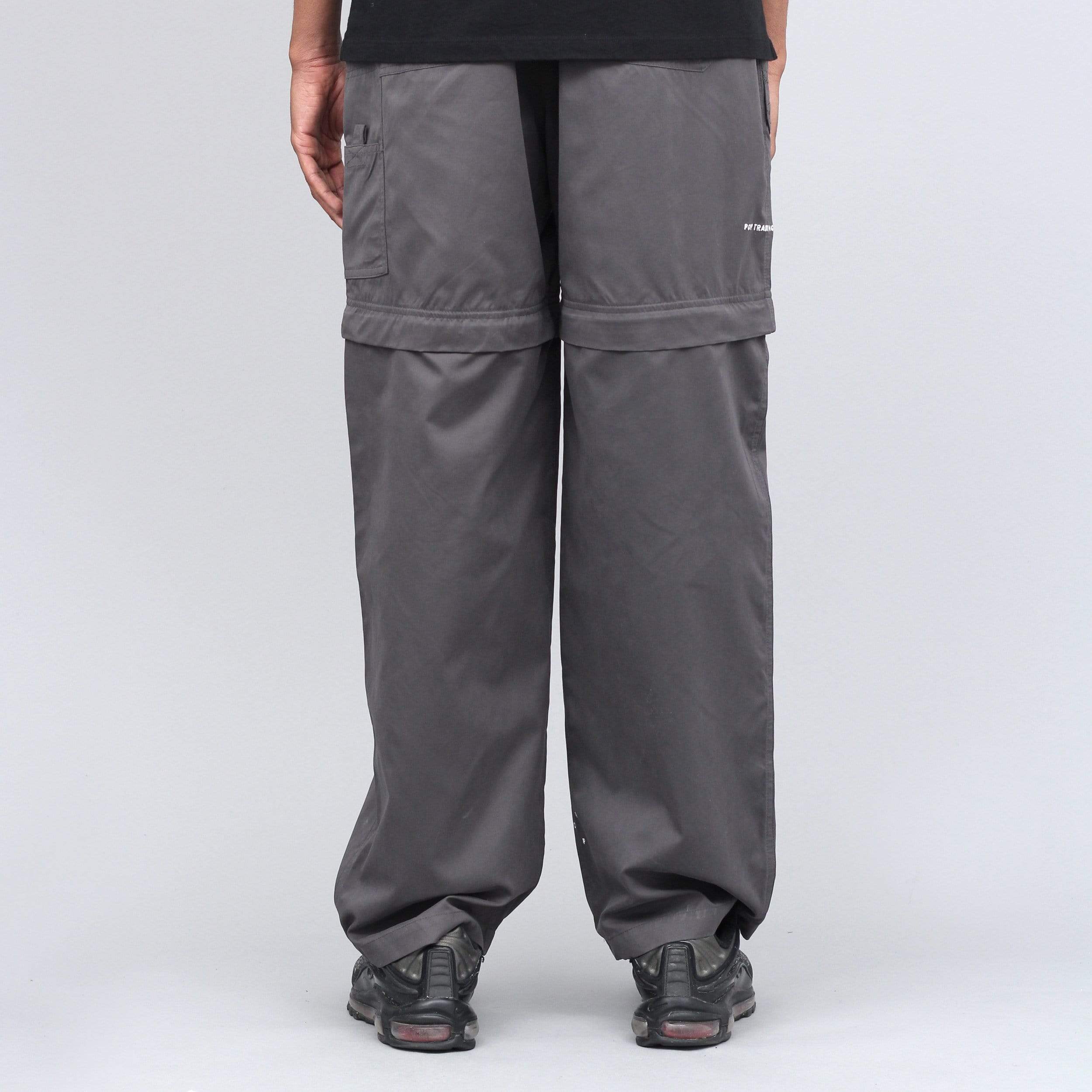 Pop Trading Zip Off Pants Charcoal – Slam City Skates