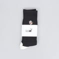Load image into Gallery viewer, Pop Trading Pop Eye Sport Socks Black
