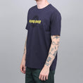 Load image into Gallery viewer, Pop Trading Le Pop Sportif T-Shirt Navy
