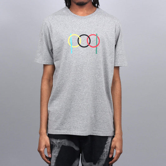 Pop Trading Ringer T-Shirt Heather Grey