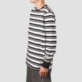 Load image into Gallery viewer, Pop Trading Striped Longsleeve T-Shirt Black / White

