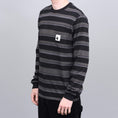 Load image into Gallery viewer, Pop Trading X Carhartt Longsleeve Pocket T-Shirt Black
