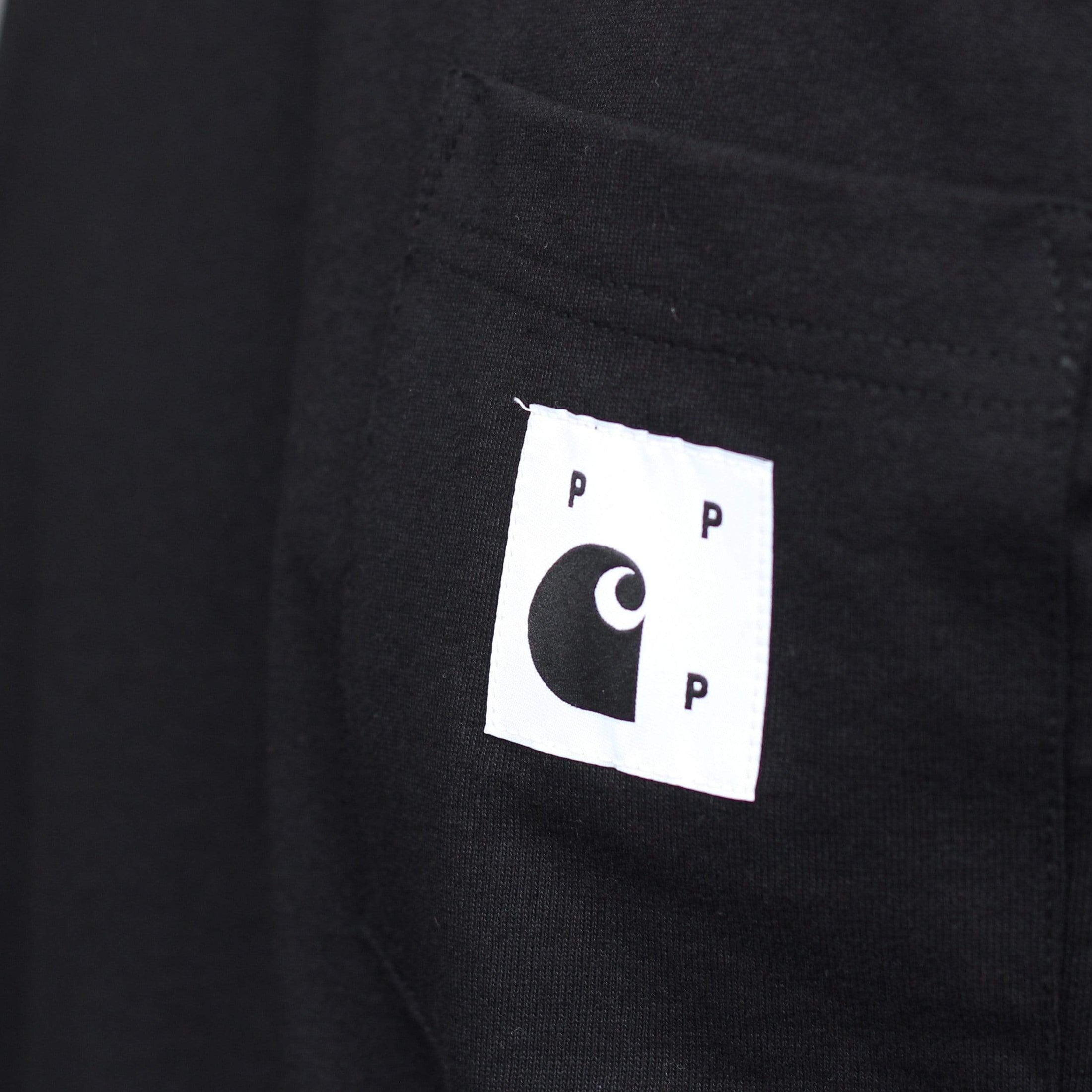 Pop Trading X Carhartt Pocket T-Shirt Black