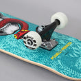Load image into Gallery viewer, Powell Peralta 7.75 Skull & Sword One Off 291 Complete Skateboard Turquoise
