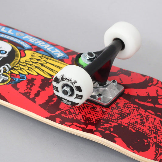 Powell Peralta 7.0 Winged Ripper 239 Complete Skateboard Red