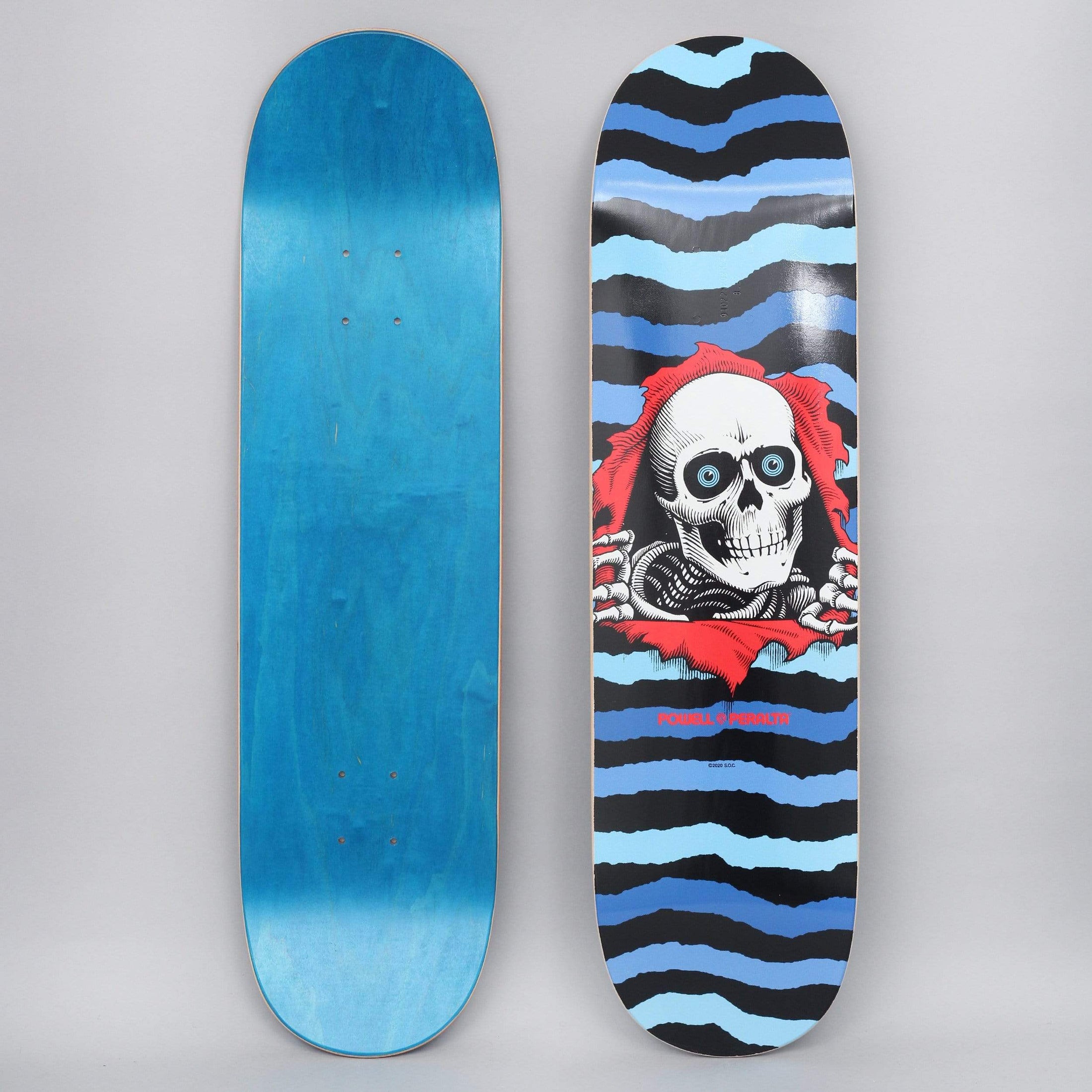 Powell Peralta 8.25 Ripper Shape 243 Skateboard Deck Blue