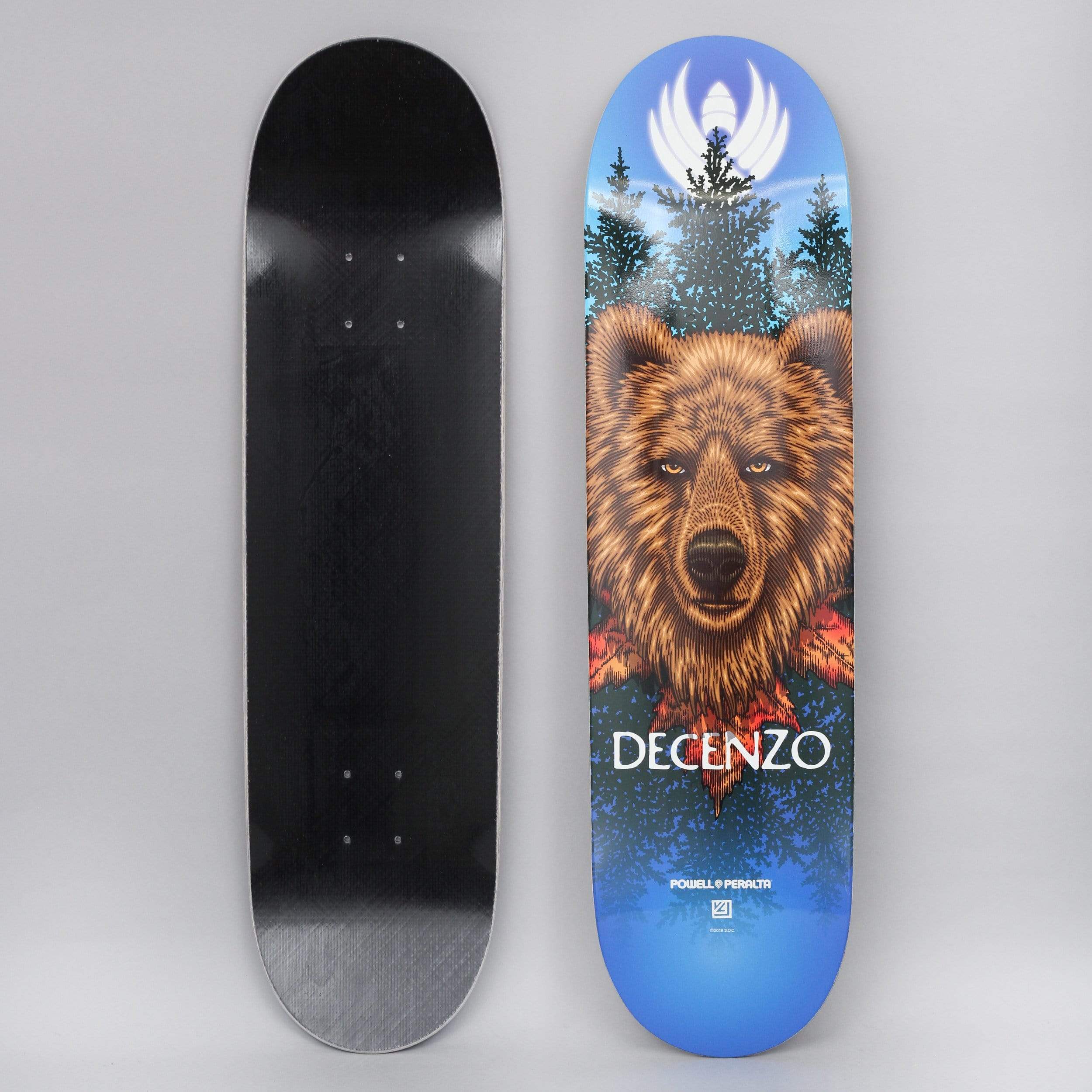 Powell Peralta 8.25 Scott Decenzo Bear Shape 248 Flight Skateboard