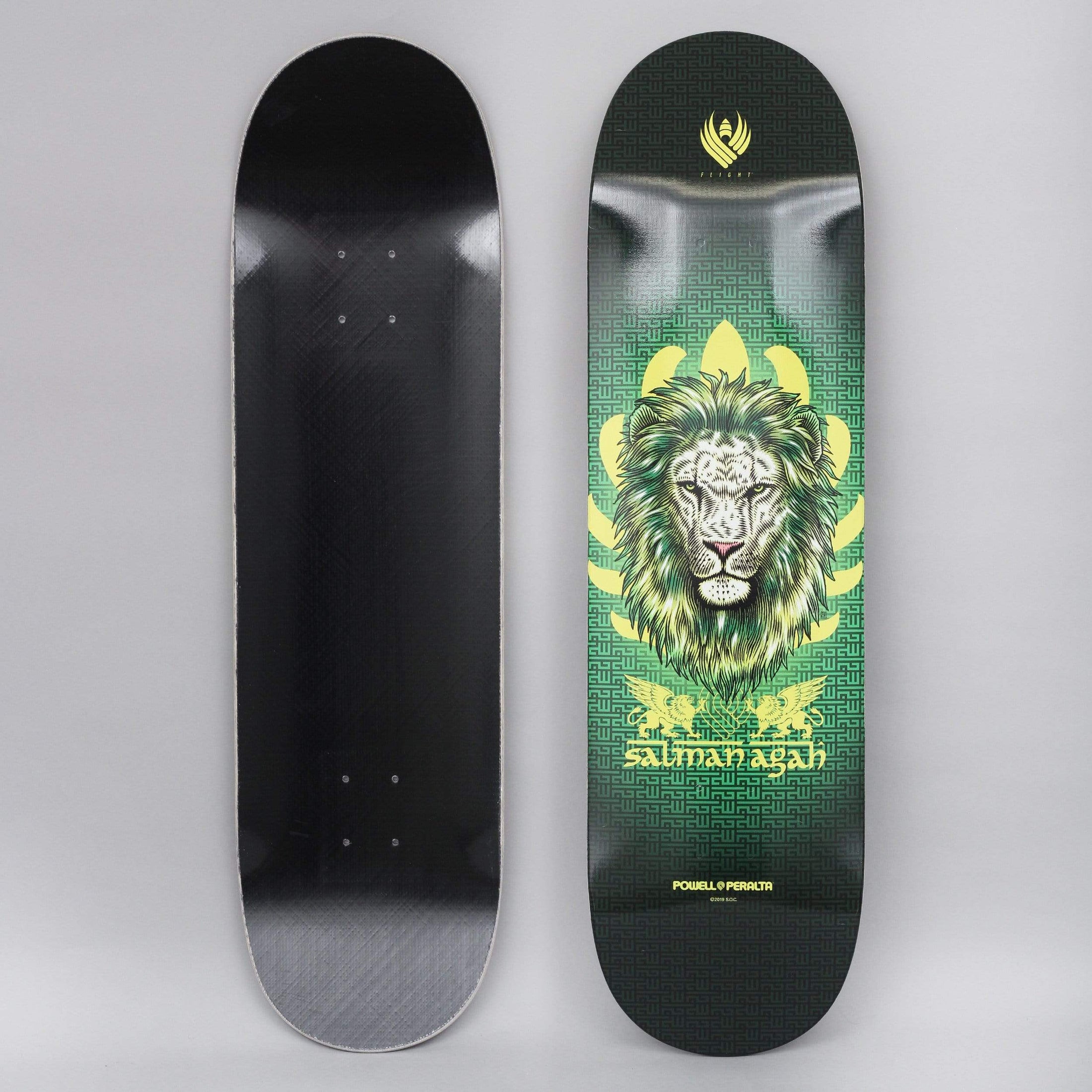 Powell Peralta 8.75 Salman Agah Lion 2 Shape 245 Flight Skateboard Deck