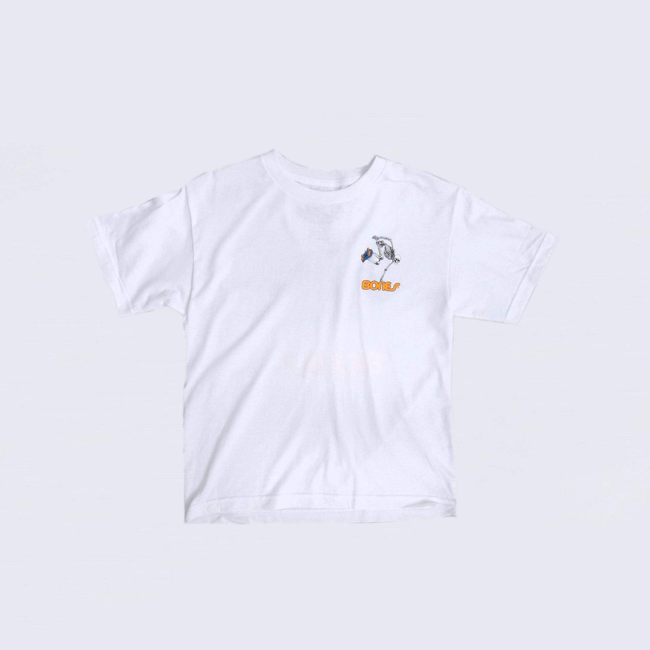 Powell Peralta Skateboard Skeleton Youth T-Shirt White
