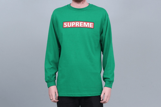 Powell Peralta Supreme Longsleeve T-Shirt Kelly Green