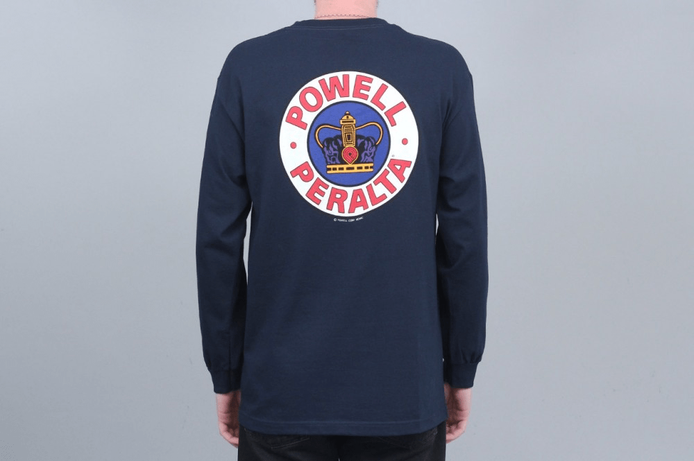 Powell Peralta Supreme Longsleeve T-Shirt Navy