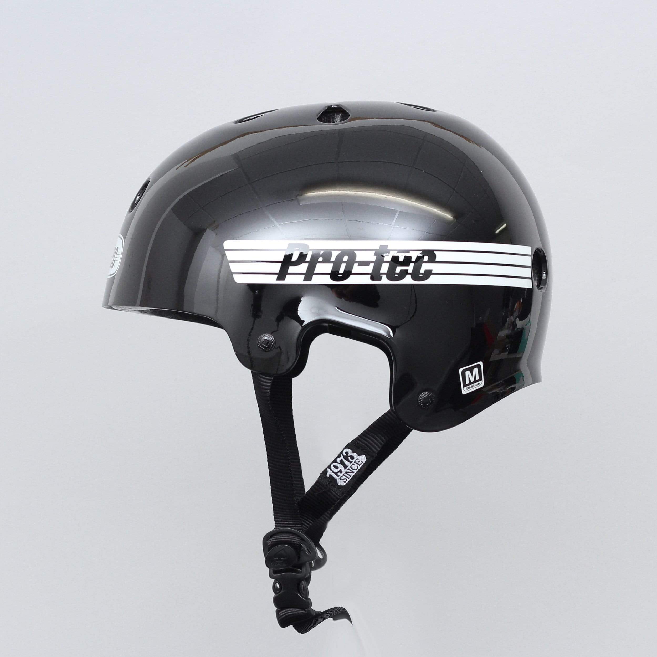 Pro-Tec Old School Certified Helmet Gloss Black – Slam City Skates