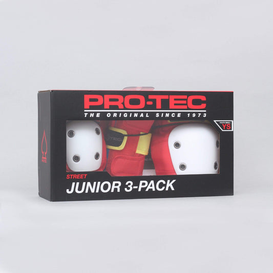 Pro-Tec Street Gear 3 Pack Junior Pads Retro