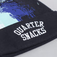 Load image into Gallery viewer, Quartersnacks Wave Beanie Navy
