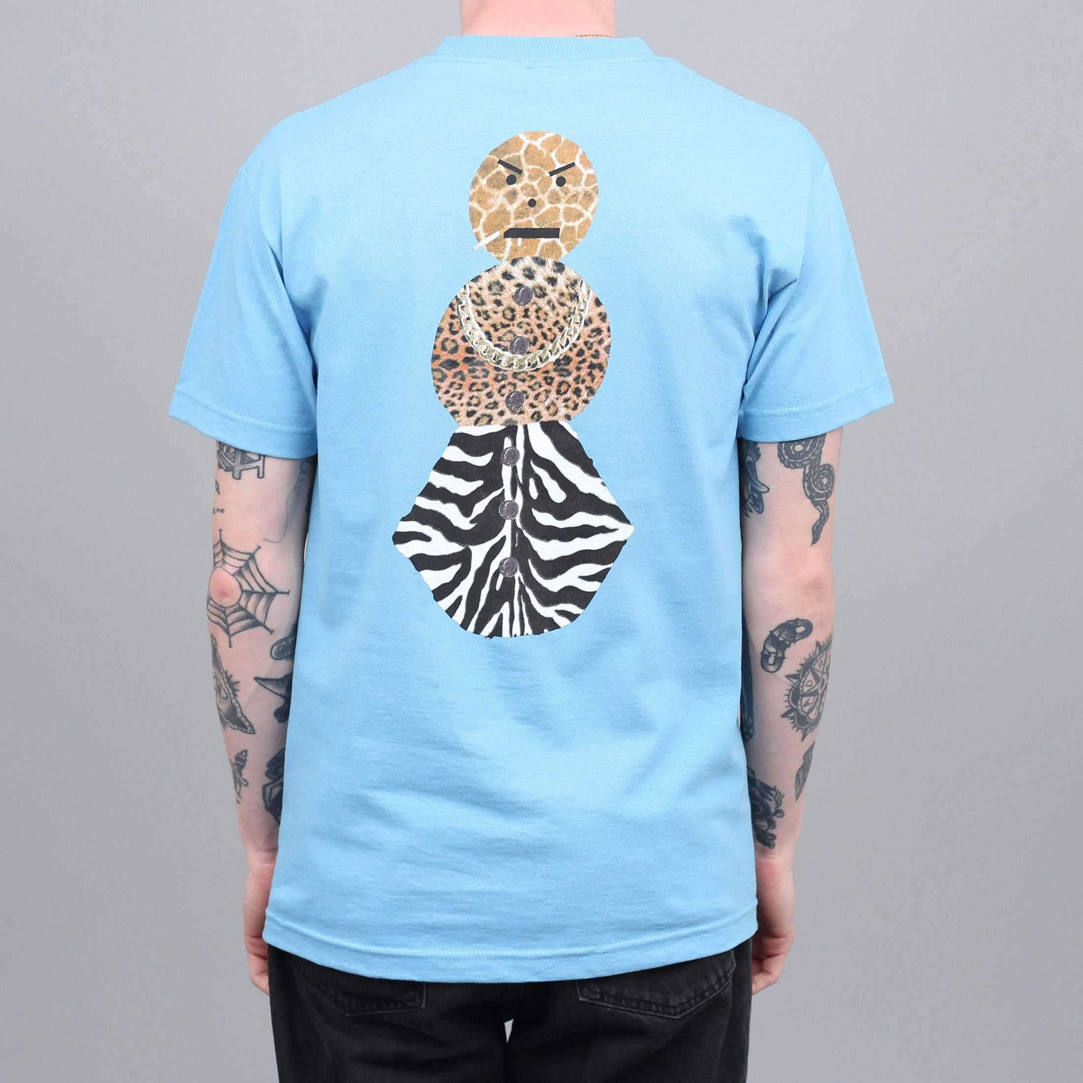 Quartersnacks Safari Snackman Charity T-Shirt Carolina Blue