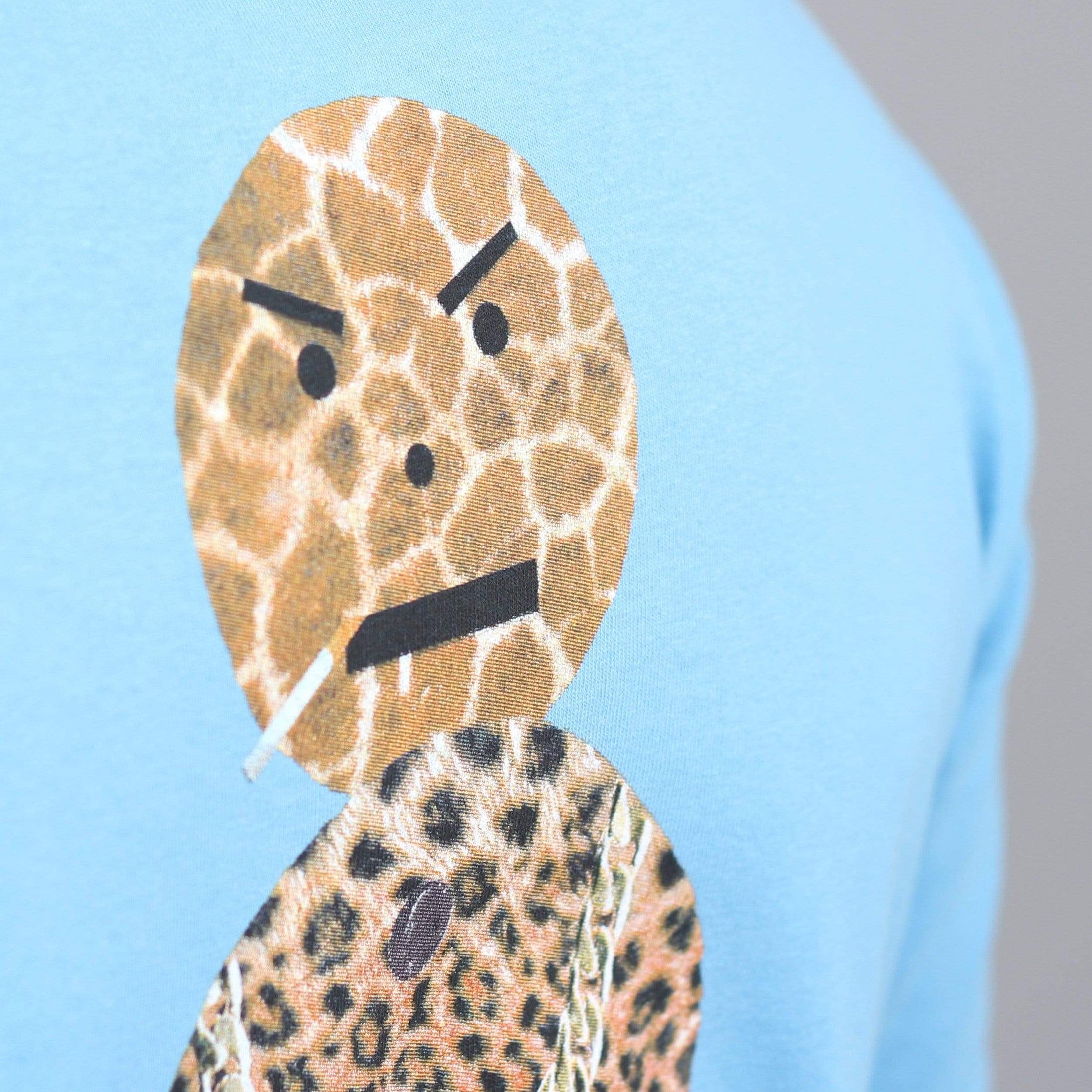 Quartersnacks Safari Snackman Charity T-Shirt Carolina Blue