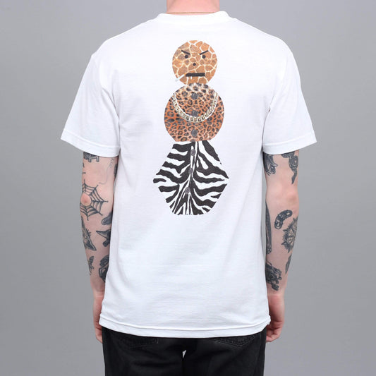 Quartersnacks Safari Snackman Charity T-Shirt White