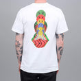 Load image into Gallery viewer, Quartersnacks Surf Shop T-Shirt White
