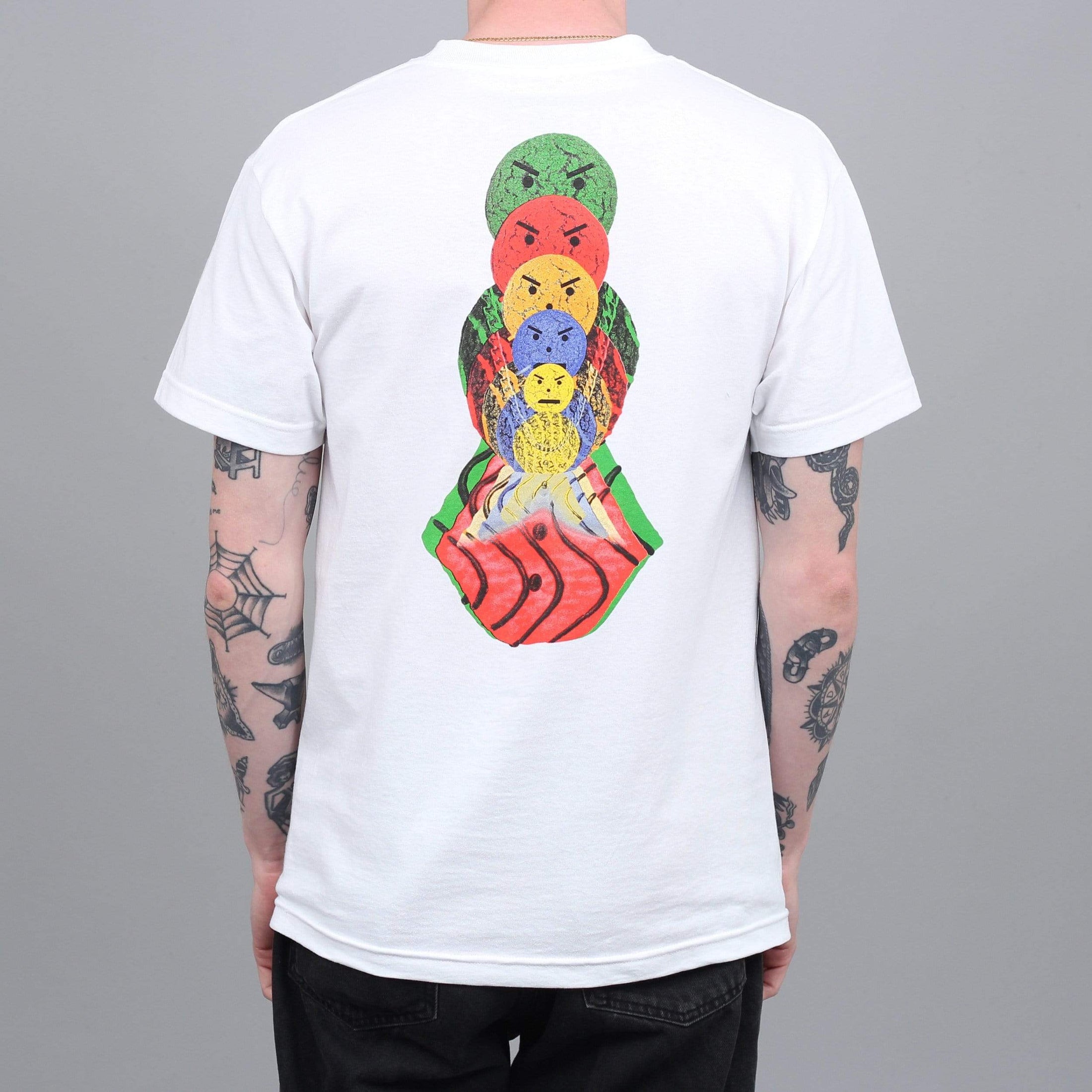 Quartersnacks Surf Shop T-Shirt White