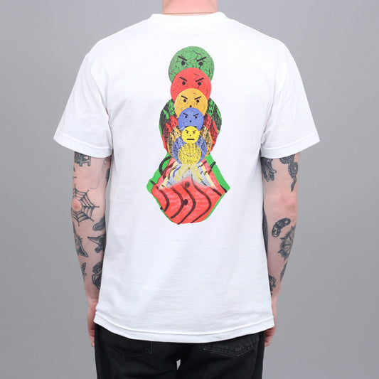 Quartersnacks Surf Shop T-Shirt White