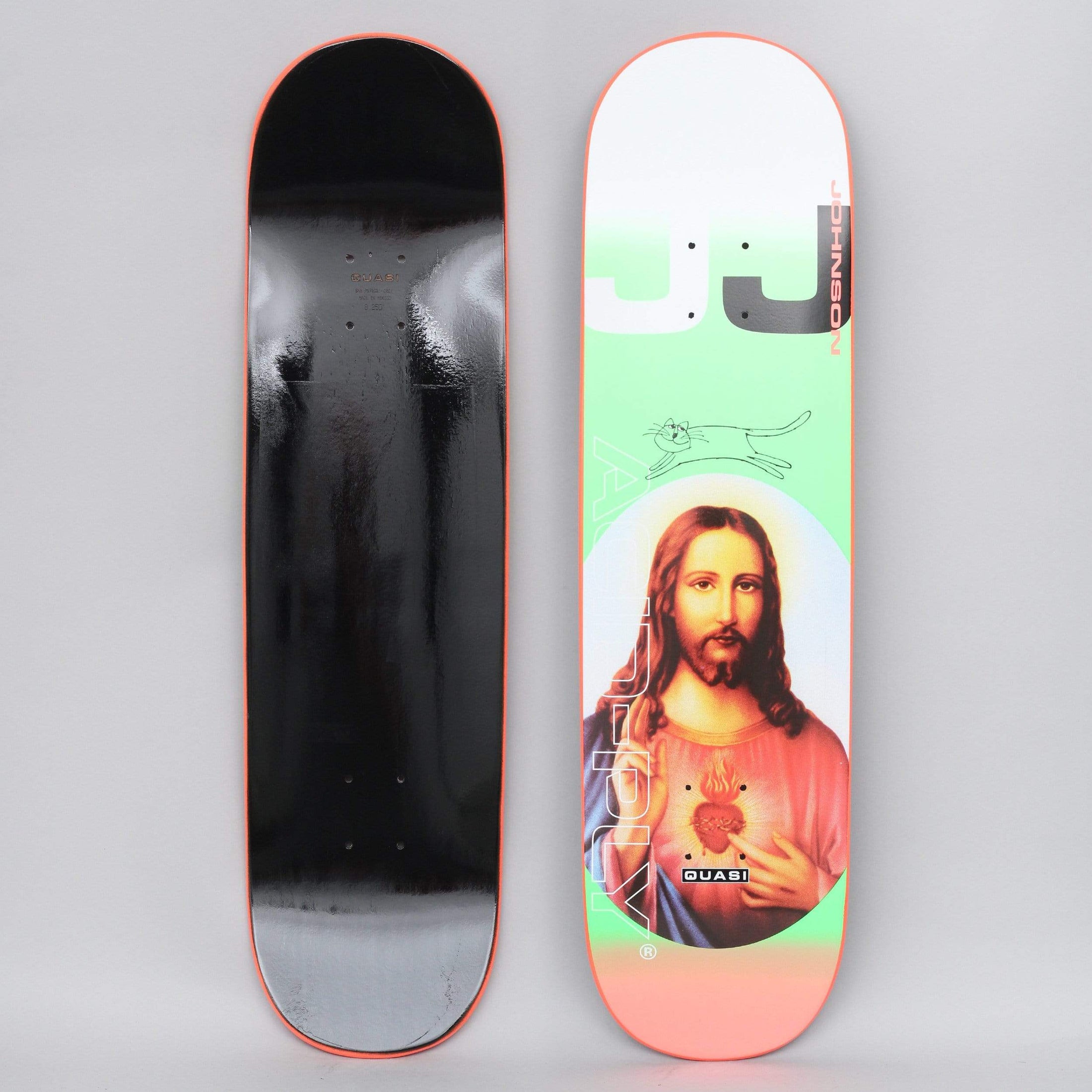 Quasi 8.25 Johnson Acid Ply Skateboard Deck Coral