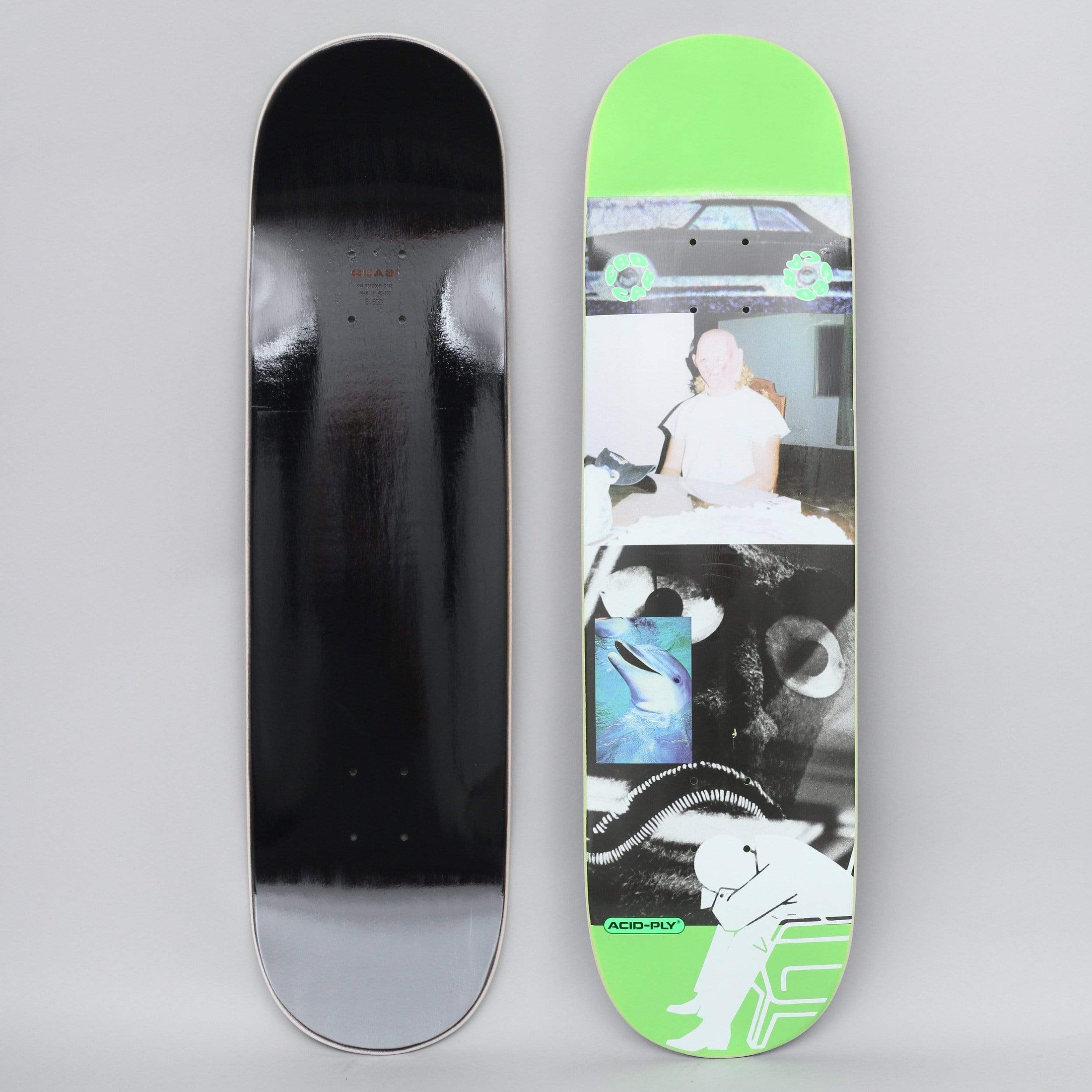 Quasi 8.5 CBD Car Skateboard Deck Green